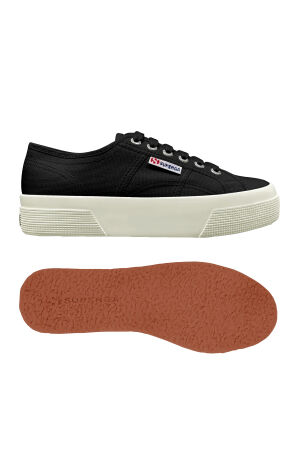 Superga 2740 Platform Kadın Siyah Sneaker S21384W-ADK-SP - 4