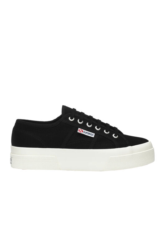 Superga 2740 Platform Kadın Siyah Sneaker S21384W-ADK-SP - 1