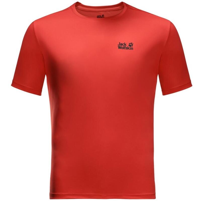 Jack Wolfskin Tech T M Kırmızı Erkek T-Shirt 1807071-2066 - 1