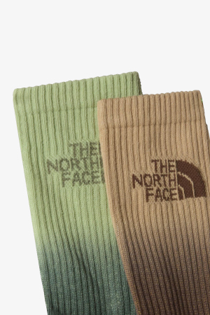 The Nort Face Everyday Crew Dıp Dye 2P Unisex Bej Çorap NF0A8CMSBO21 - 2