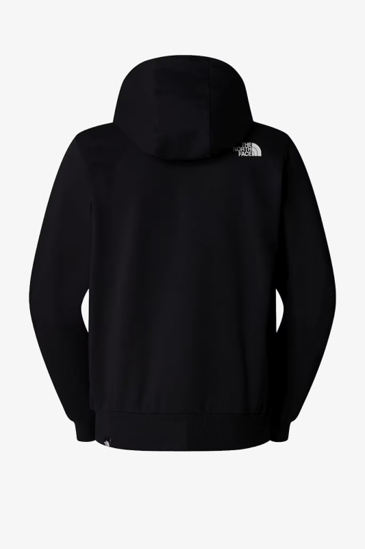 The Nort Face M Sımple Dome Full Zıp Erkek Siyah Sweatshirt NF0A89FDJK31 - 2