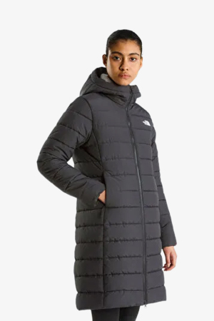 The North Face Aconcagua Parka Kadın Siyah Kapüşonlu Fermuarlı Dolumlu Mont NF0A8H1AJK31 - The North Face
