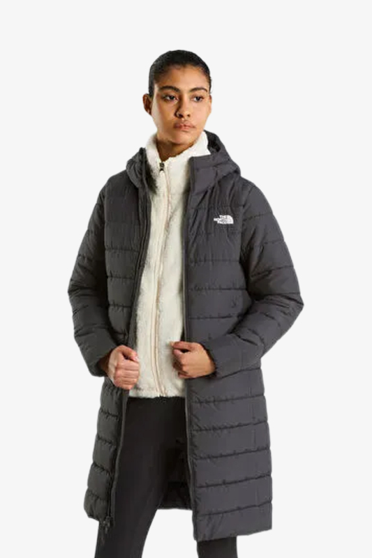 The North Face Aconcagua Parka Kadın Siyah Kapüşonlu Fermuarlı Dolumlu Mont NF0A8H1AJK31 - 2