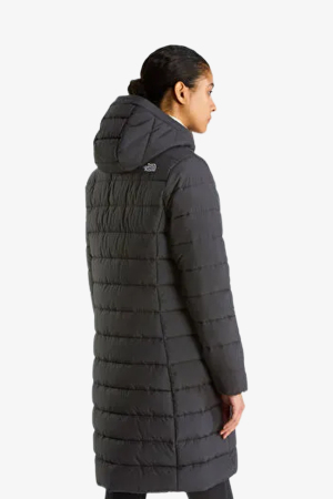 The North Face Aconcagua Parka Kadın Siyah Kapüşonlu Fermuarlı Dolumlu Mont NF0A8H1AJK31 - 5