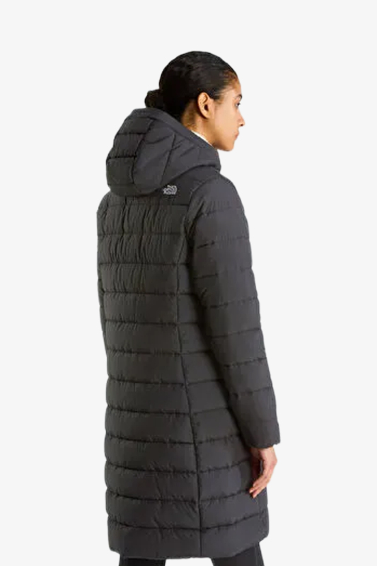 The North Face Aconcagua Parka Kadın Siyah Kapüşonlu Fermuarlı Dolumlu Mont NF0A8H1AJK31 - 5