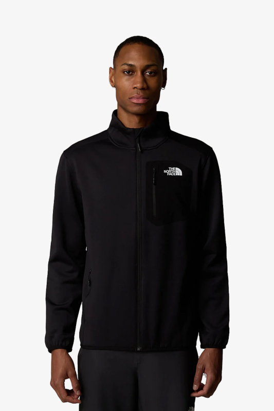 The North Face Crest Fz Erkek Siyah Polar NF0A897CJK31 - 1