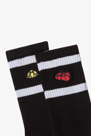 The North Face Everyday CreTnf Icons -2P Unisex Siyah Çorap NF0A8EGMJK31 - 2