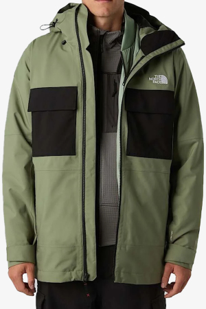 The North Face Fourbarrel Trıclımate Erkek Yeşil Mont NF0A7WYFD0L1 - 3