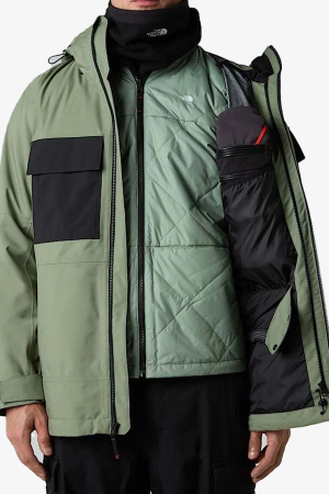 The North Face Fourbarrel Trıclımate Erkek Yeşil Mont NF0A7WYFD0L1 - 8