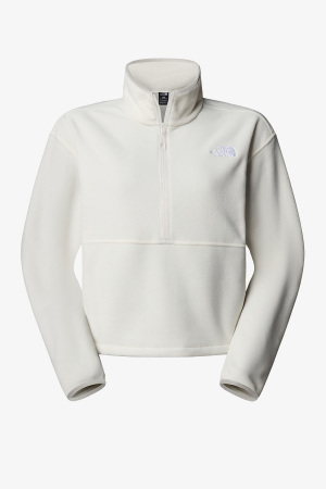 The North Face Glacıer Fleece 1/2 Zıp Short Kadın Beyaz Polar NF0A8D2CQLI1 - The North Face