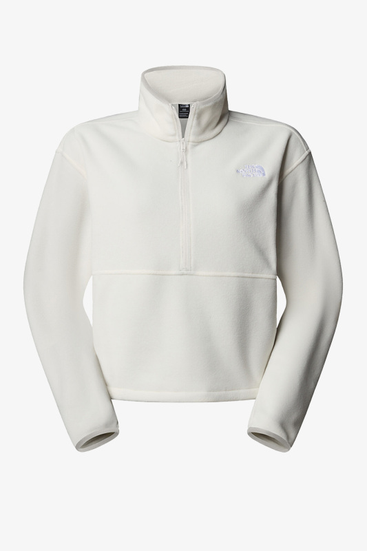 The North Face Glacıer Fleece 1/2 Zıp Short Kadın Beyaz Polar NF0A8D2CQLI1 - 1