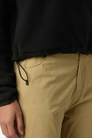 The North Face Glacıer Fleece 1/2 Zıp Short Kadın Siyah Polar NF0A8D2CJK31 - 3