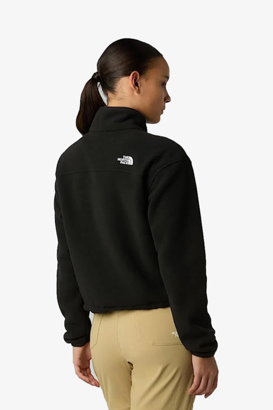 The North Face Glacıer Fleece 1/2 Zıp Short Kadın Siyah Polar NF0A8D2CJK31 - 4