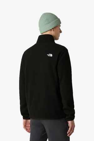 The North Face Glacıer Fleece 1/4 Zıp Erkek Siyah Sweatshirt NF0A8D0QJK31 - 2