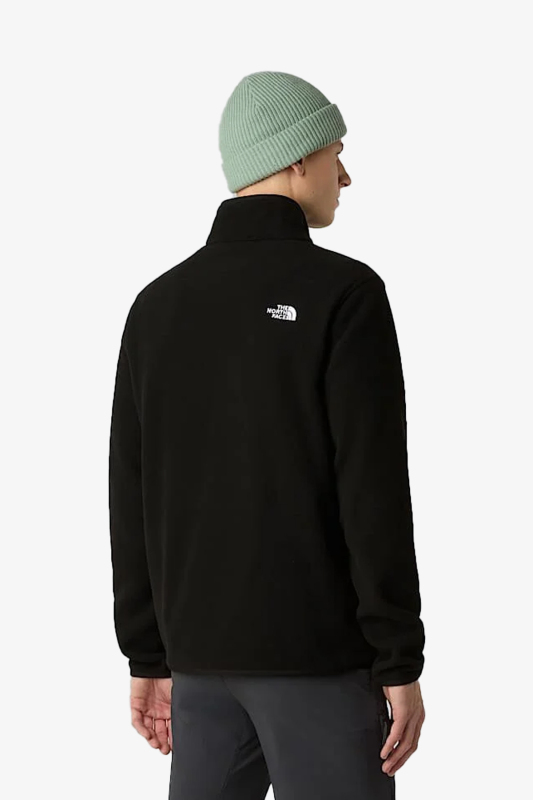 The North Face Glacıer Fleece 1/4 Zıp Erkek Siyah Sweatshirt NF0A8D0QJK31 - 2
