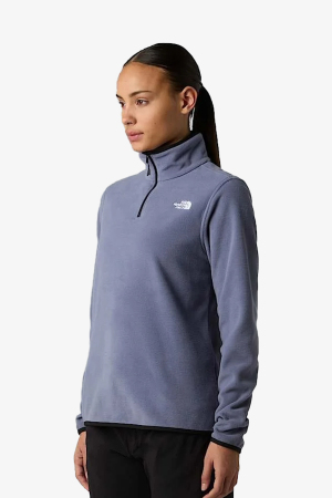 The North Face Glacıer Fleece 1/4 Zıp Kadın Mor Polar NF0A8D2JBTR1 - 1