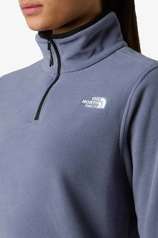 The North Face Glacıer Fleece 1/4 Zıp Kadın Mor Polar NF0A8D2JBTR1 - 2