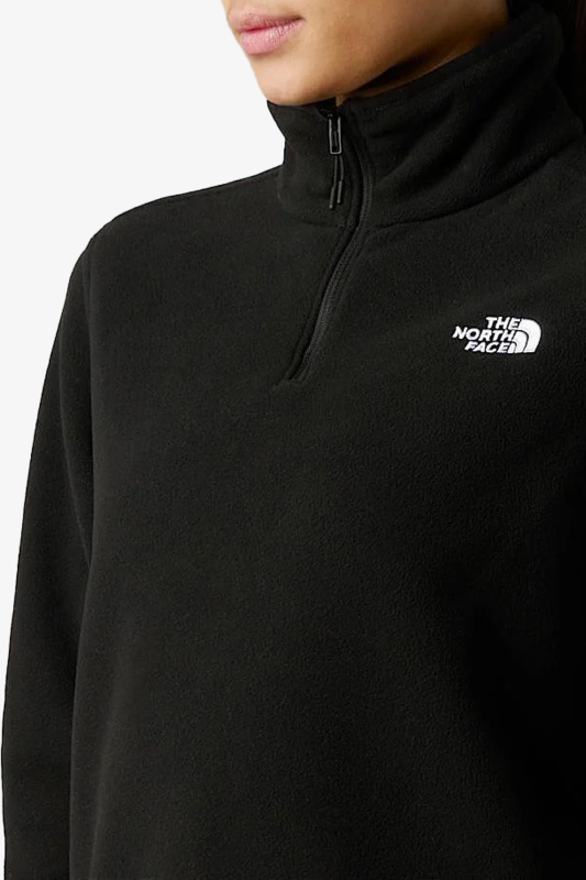 The North Face Glacıer Fleece 1/4 Zıp Kadın Siyah Polar NF0A8D2JJK31 - 3
