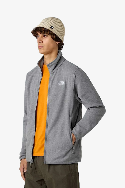 The North Face Glacıer Fleece Erkek Gri Polar NF0A8D0RCQI1 - 2