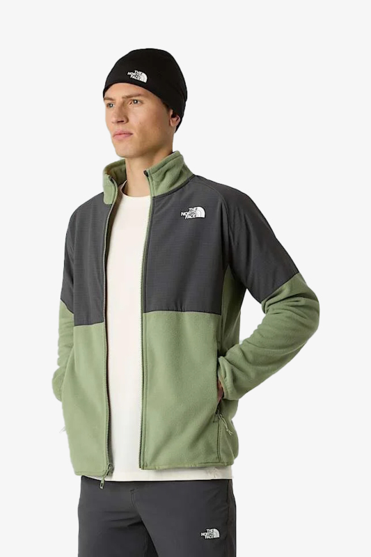 The North Face Glacıer Heavyweıght Full Zıp Erkek Yeşil Polar NF0A89JGDKI1 - 2