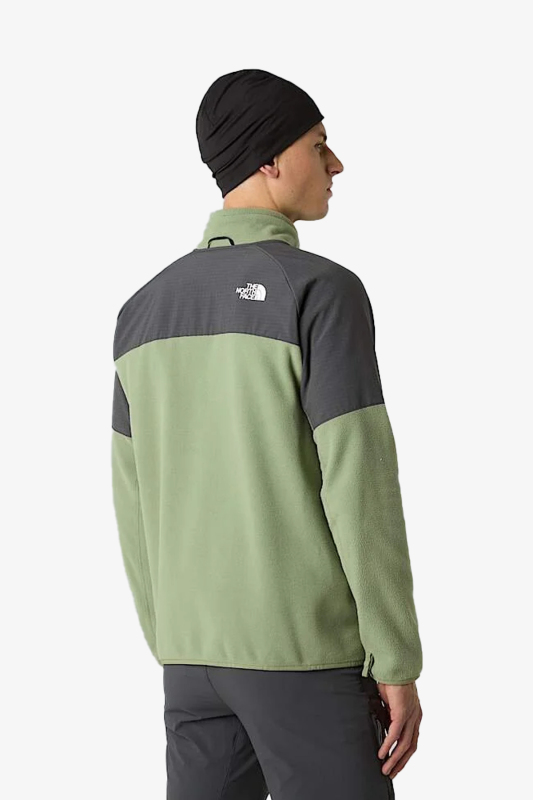The North Face Glacıer Heavyweıght Full Zıp Erkek Yeşil Polar NF0A89JGDKI1 - 3