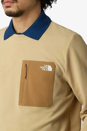 The North Face Kecha Crew Erkek Bej Sweatshirt NF0A8CS9QV31 - 2