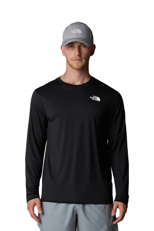 The North Face M 24/7 L/S Erkek Siyah T-Shirt NF0A894AJK31 - The North Face