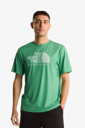 The North Face M 24/7 S/S Erkek Yeşil T-Shirt NF0A8BEJG571 - 1