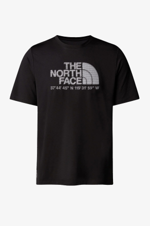 The North Face M 24/7 S/S Logo Graphıc Reg Erkek Siyah T-Shirt NF0A8BEJJK31 - 1