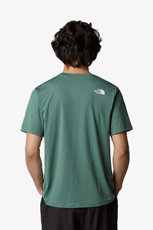 The North Face M 24/7 S/S Ma Graphıc Erkek Yeşil T-Shirt NF0A8BH6HLK1 - 2