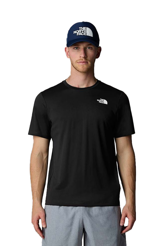 The North Face M 24/7 S/S Reg Erkek Siyah T-Shirt NF0A894BJK31 - 1