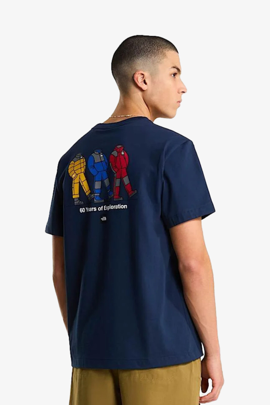 The North Face M Bcd Celebratıon Relaxed Erkek Lacivert T-Shirt NF0A8GAR8K21 - 2