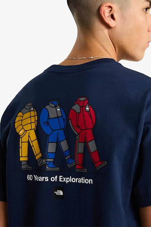 The North Face M Bcd Celebratıon Relaxed Erkek Lacivert T-Shirt NF0A8GAR8K21 - 5