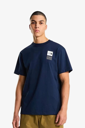 The North Face M Bcd Celebratıon Relaxed Erkek Lacivert T-Shirt NF0A8GAR8K21 - The North Face