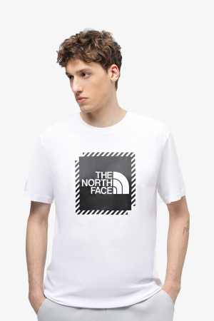 The North Face M Bıner Graphıc 2 Erkek Beyaz T-Shirt NF0A894YFN41 - 2