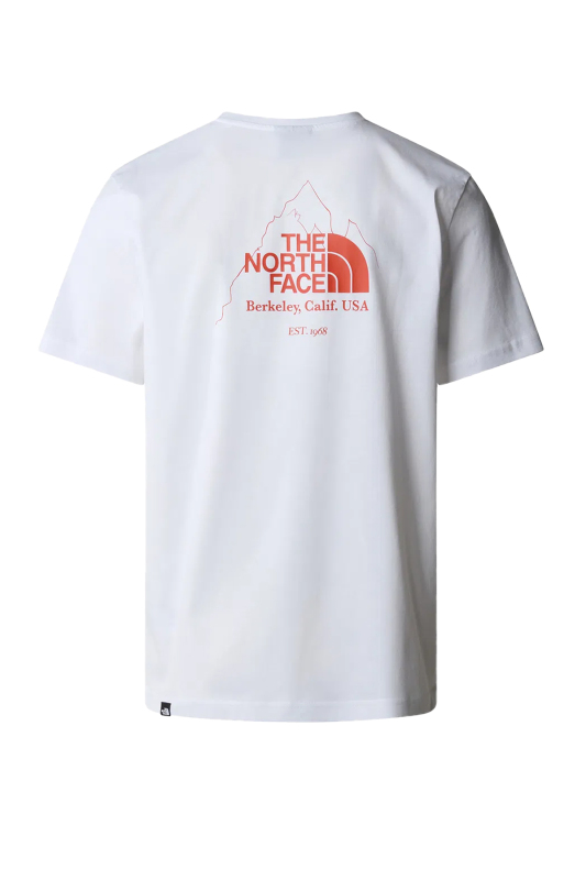 The North Face M Bıner Graphıc 4 Erkek Beyaz T-Shirt NF0A894ZFN41 - 2