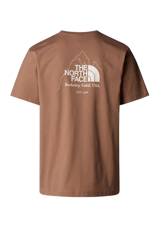 The North Face M Bıner Graphıc 4 Erkek Kahverengi T-Shirt NF0A894Z6IH1 - 2