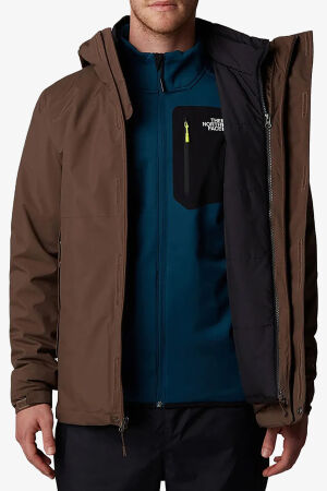 The North Face M Carto Trıclımate Erkek Kahverengi Mont NF0A5IWI5EX1 - 4