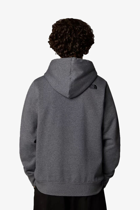 The North Face M Drew Peak Pullover Hoodıe Erkek Gri Sweatshirt NF0A89EMDYY1 - 2