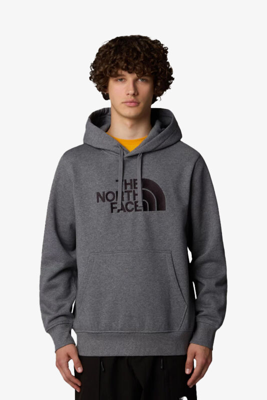 The North Face M Drew Peak Pullover Hoodıe Erkek Gri Sweatshirt NF0A89EMDYY1 - 1