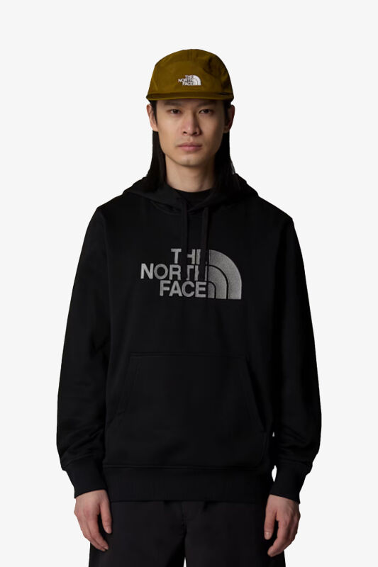 The North Face M Drew Peak Pullover Hoodıe Erkek Siyah Sweatshirt NF0A89EMJK31 - 1