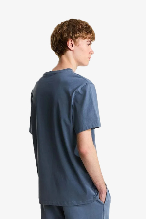 The North Face M Eentıal Erkek Gri T-Shirt NF0A8GQE0U31 - 2