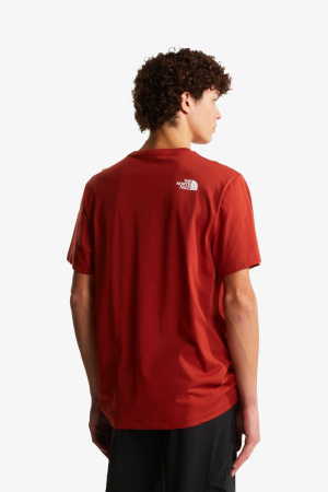 The North Face M Evolutıon Half Dome Regular Erkek Kırmızı T-Shirt NF0A8B6JG6I1 - 3
