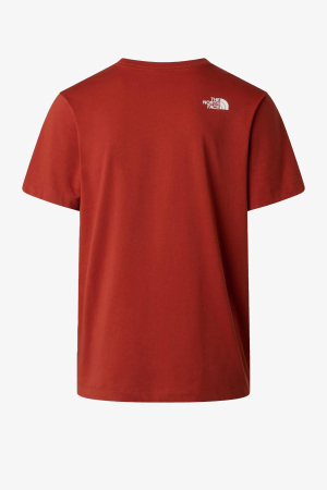 The North Face M Evolutıon Half Dome Regular Erkek Kırmızı T-Shirt NF0A8B6JG6I1 - 4