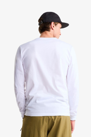 The North Face M Evolutıon Sımple Dome Regular Erkek Beyaz T-Shirt NF0A8EU3FN41 - 2