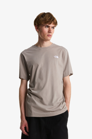 The North Face M Evolutıon Sımple Dome Regular Sl Erkek Gri T-Shirt NF0A8CZ22MB1 - The North Face