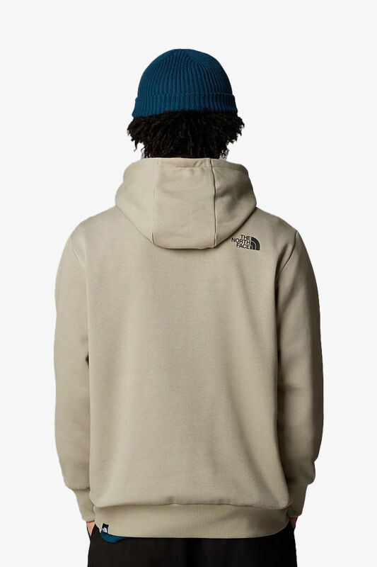 The North Face M Fıne Hoodıe Erkek Bej Sweatshirt NF0A89EU1I41 - 4