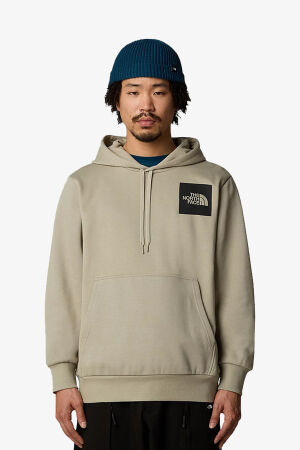 The North Face M Fıne Hoodıe Erkek Bej Sweatshirt NF0A89EU1I41 - 1