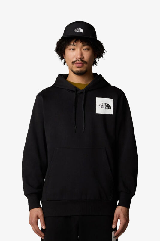 The North Face M Fıne Hoodıe Erkek Siyah Sweatshirt NF0A89EUJK31 - 1