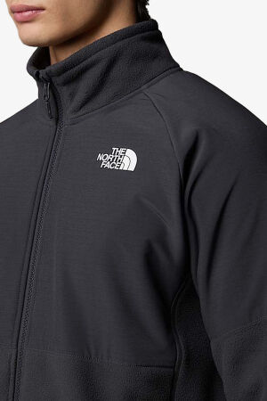 The North Face M Glacıer Heavyweıght Full Zıp Erkek Siyah Polar NF0A89JG03B1 - 4